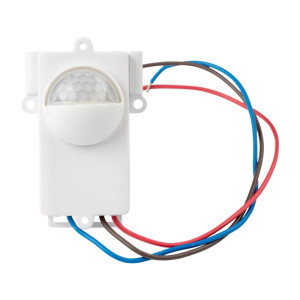 PIR MOTION SENSOR IP44 AC220-240V D:10m 120° Lux:10-2000