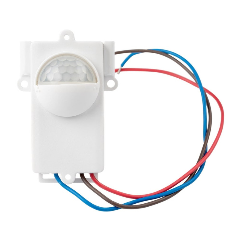PIR MOTION SENSOR IP44 AC220-240V D:10m 120° Lux:10-2000