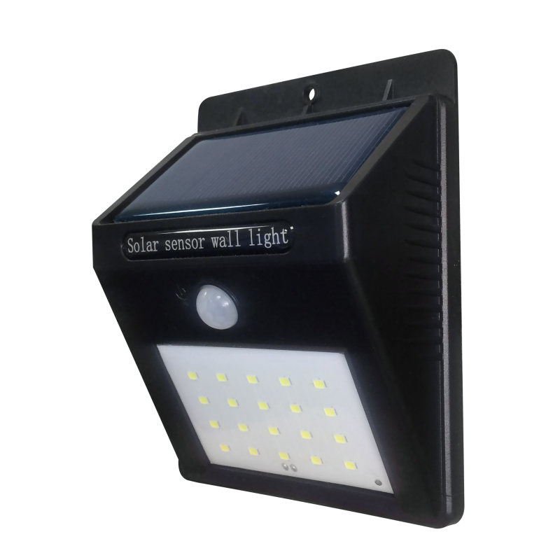 OPTONICA LED mozgásérzékelős napelemes lámpa 0,75W 6000K hideg fehér 110lm