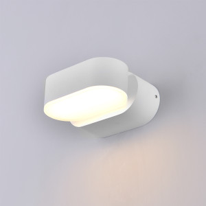 LED WALL LIGHT EPISTAR AC220-240V 6W IP54 660LM WHITE BODY 3000K