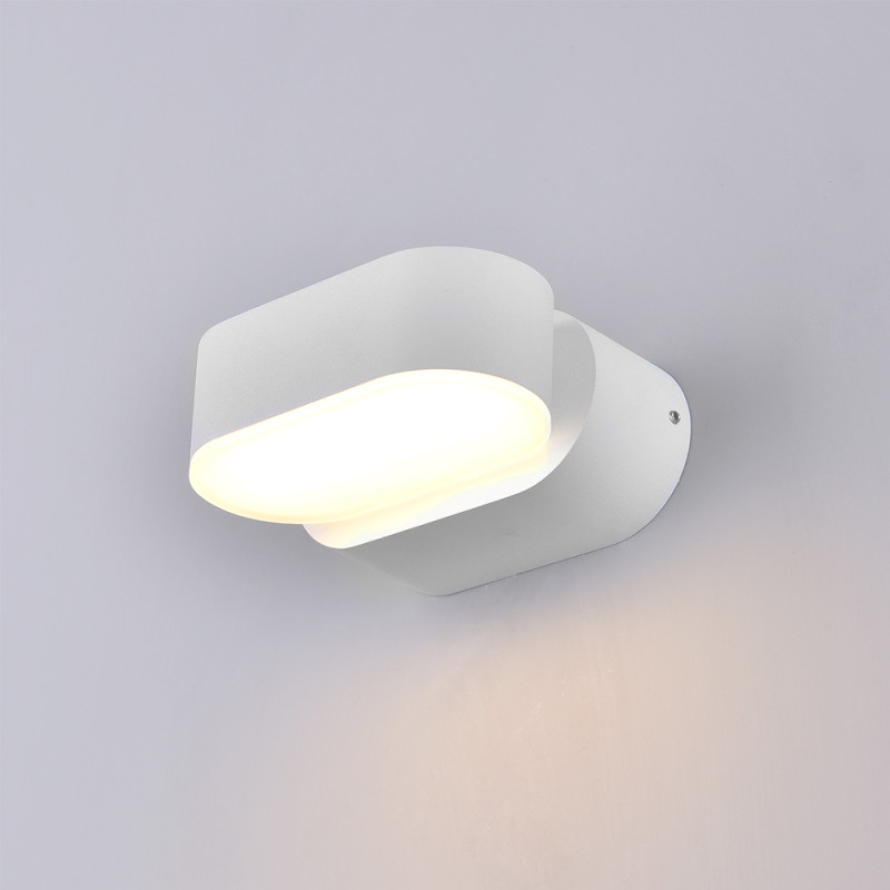 LED WALL LIGHT EPISTAR AC220-240V 6W IP54 660LM WHITE BODY 4000K