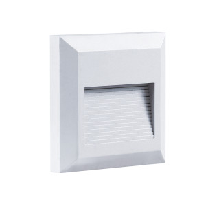 LED STEP LIGHT SQUARE WHITE 2W 3000K AC220-240V IP65
