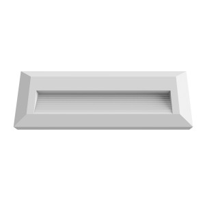 LED STEP LIGHT RECTANGULAR WHITE 3W 4200K 100LM AC220-240V IP65