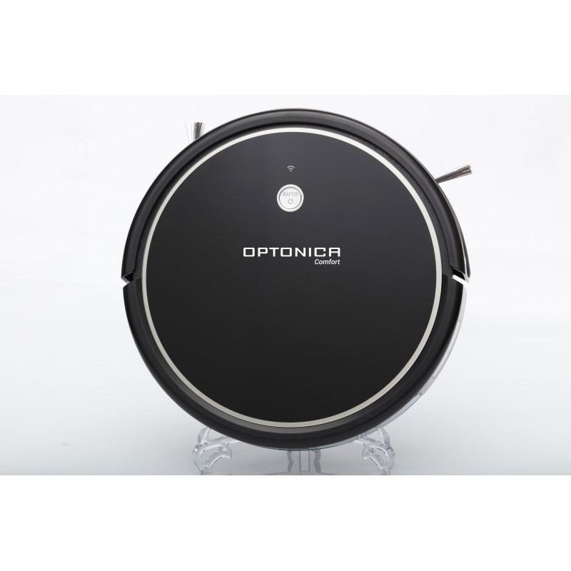 BLACK SMART GYRO ROBOTIC VACUUM CLEANER