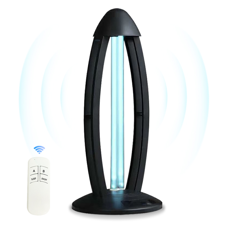 UV germicid sterilizáló lámpa 38 Watt fekete