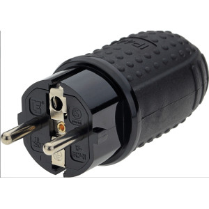 Földelt párazárós dugvilla IP44