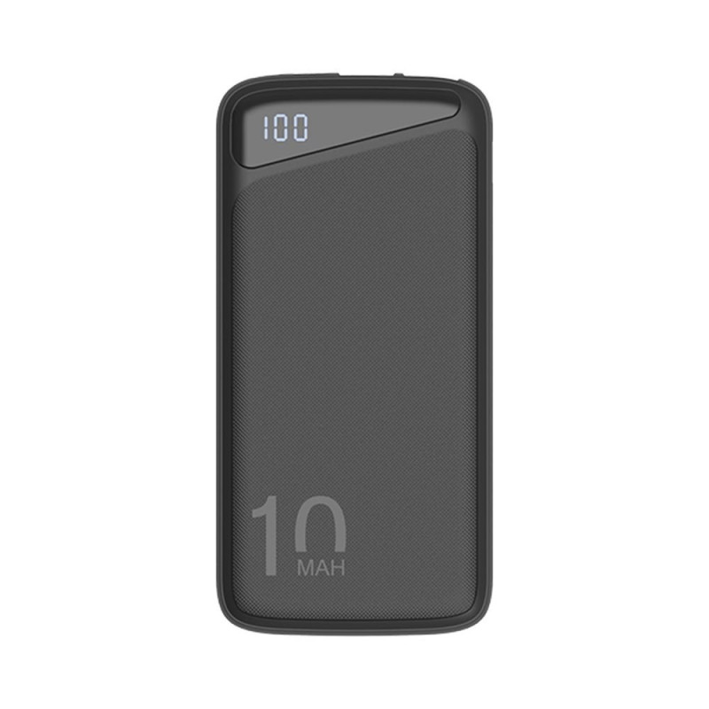 POWER BANK 10000mAh 3.7V BLACK MICRO/TYPE-C MAX-OUTPUT:DC22.5W