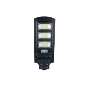 LED napelemes utca lámpa 15W 1800Lm 6000K IP65