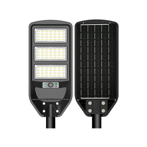LED SOLAR STREET LIGHT 1800LM 12Ah IP65 + REMOTE CONTROL