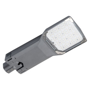 LED STREET LIGHT 75W AC100-240V 140LM/W 5700K MOSO-Driver IP66 BRIDGELUX-LED 0-10V DIMMABLE WITH PHOTOCELL(ON/OFF)