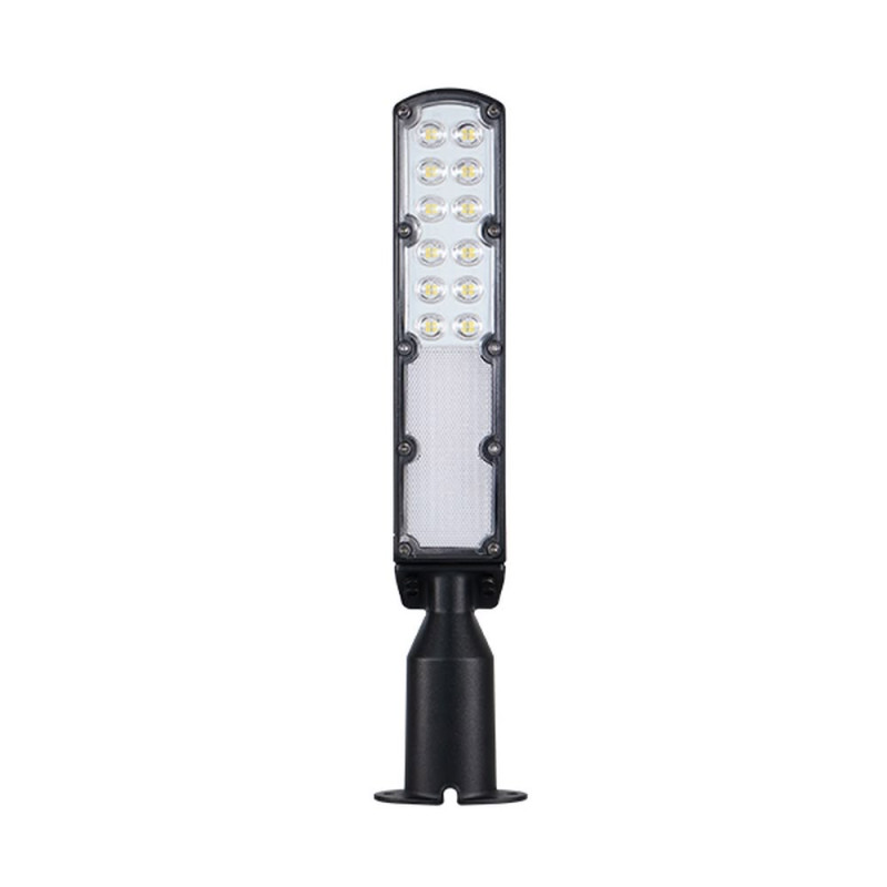 LED STREET LIGHT 30W SANAN-CHIP 180-265V 100LM/W IP65 75x130° 6000K BLACK BODY