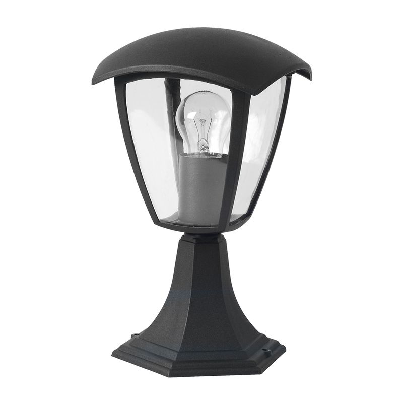 STAND LAMP MATT BLACK ALUMINIUM 1*E27