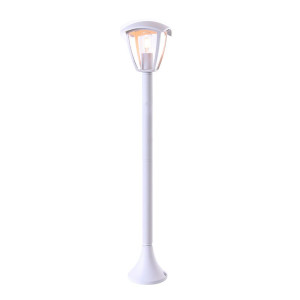 LAWN LAMP 90CM MATT WHITE ALUMINIUM 1*E27