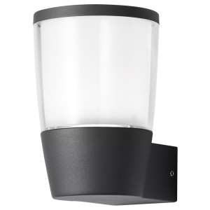 WALL LIGHT 1*7W 490LM 3000K 220-240V/50-60Hz IP54 - DARK GREY