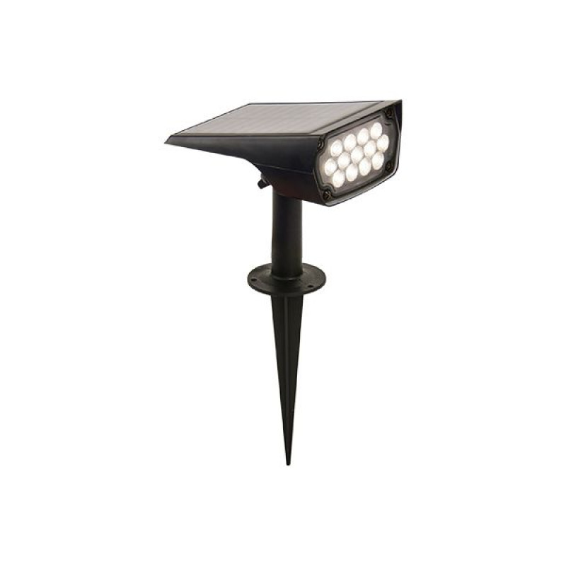 Napelemes (Szolár) LED lámpa leszúrható 2W 3000K IP65 - Optonica