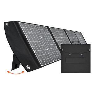 FOLDABLE SOLAR PANEL 120W WATERPROOF O:DC19V/6.31A; 2*USB-A-QC3.0, TYPE-C-PD45W, MC4