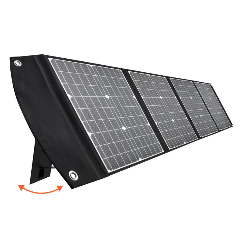 FOLDABLE SOLAR PANEL 200W WATERPROOF O:DC18V/11.1A; 2*USB-A-QC3.0, TYPE-C-PD45W, MC4