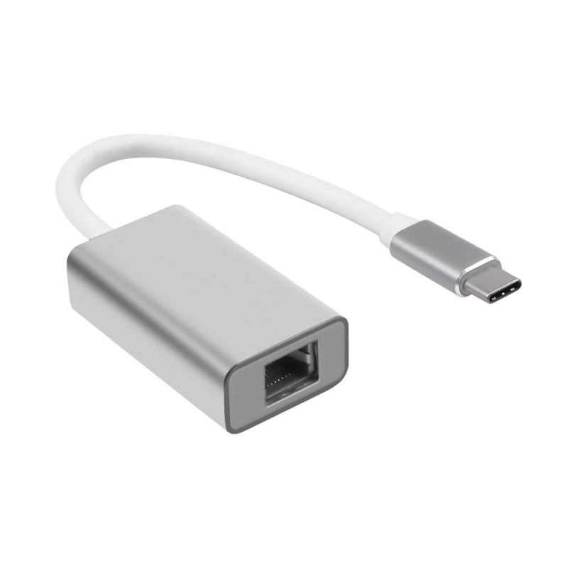 1000 Mbps Gigabit Lan to USB-C Adapter - Aluminum