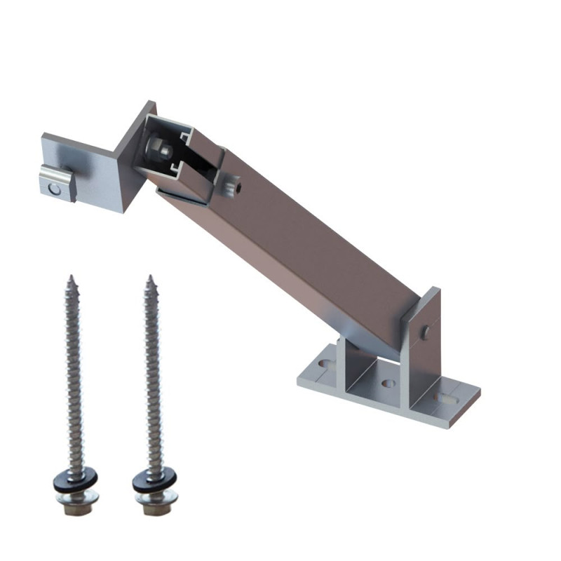 ADJUSTABLE REAR LEG 10-15° 200mm