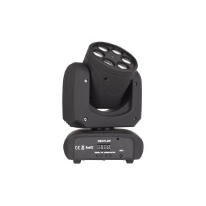 6x10W CREE LED Forgófejes Színházi Lézer lámpa DMX, Hangvezérlés