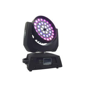 LH 36x18W LED RGBWA+UV 6az1 Zoom Forgófejes színházi lámpa DMX512