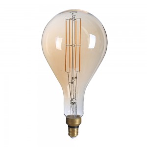 Dimmelhető vintage LED lámpa izzó, 8 W,1800K, PS160 aranyszínű bura