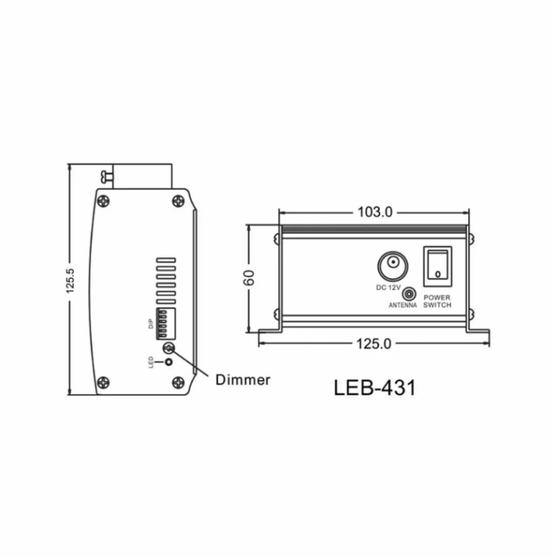 Üvegoptikás RGBW LED csillagos égbolt 4x3W 210x0,75+10x1,5mm2 2,5méter optikai szállal