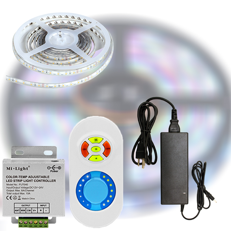 Mi-Light Single Color LED szett 3014-204 Meleg fény 5m