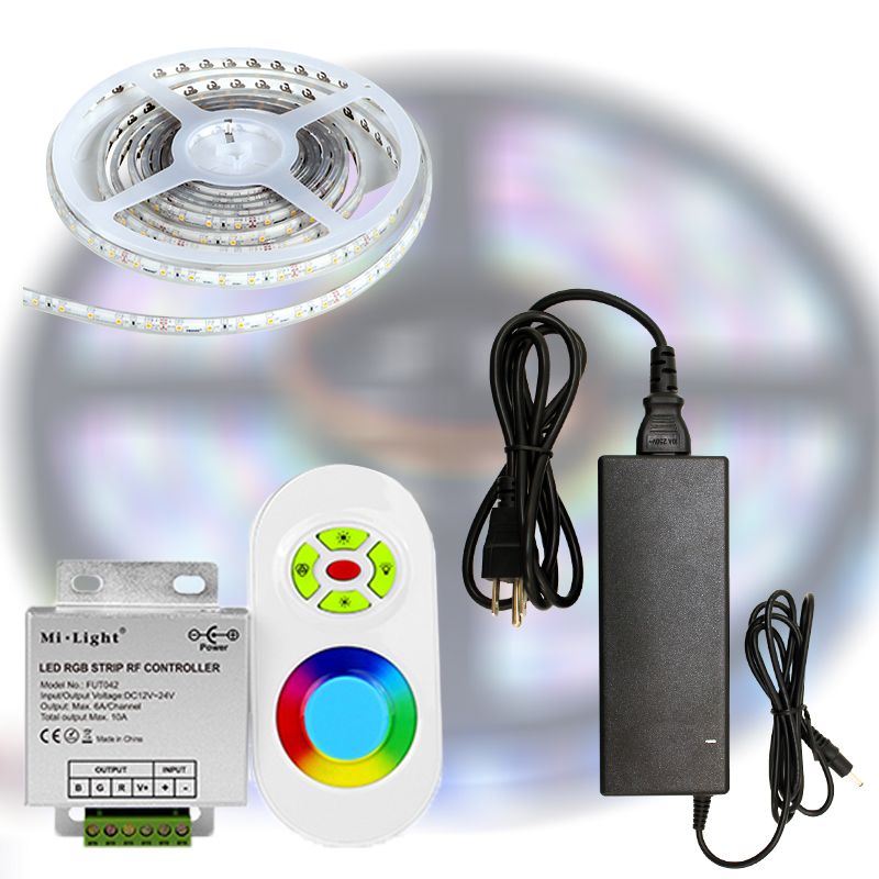 Mi-Light START RF RGB 5050-30 LED szalag szett 5m