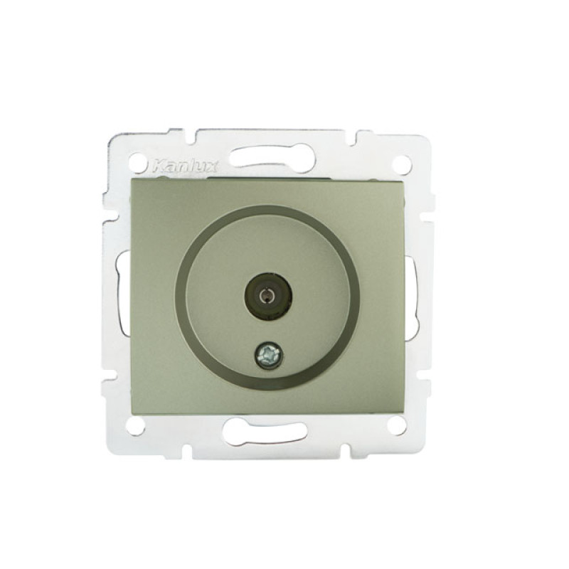 MOWION DOMO Antenna csatlakozó TV aljzat , átmenő  , pezsgő