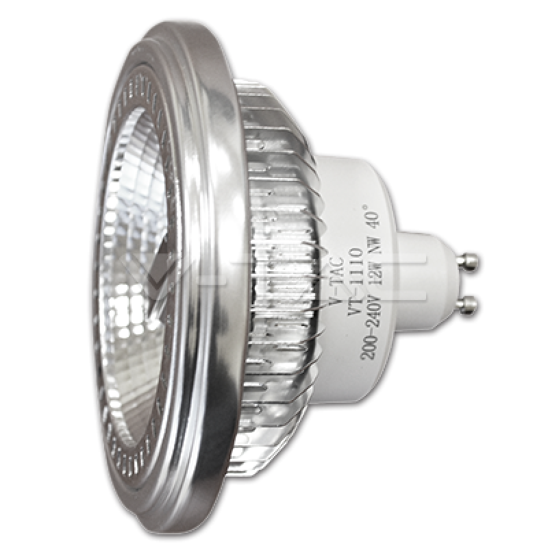 V-TAC LED égő GU10  AR111 12W 900lm 2700K Sharp Chip 