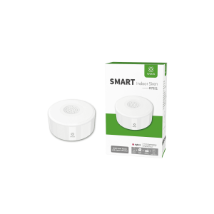Woox Smart Zigbee Beltéri Sziréna - R7051 (85dB, Zigbee 3.0, 500mAh újratölthető akkumulátor, beltéri)