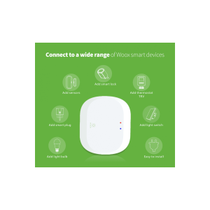 Woox Smart Zigbee Központi Hub - R7070 (2.4GHz Wi-Fi & Zigbee 3.0)