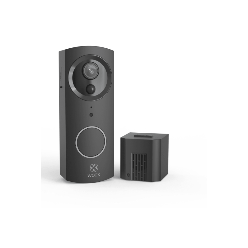 Woox Smart Home Video Kaputelefon - R9061 (1920x1080P, 6db IR led, 2600mAhLI x 2, DFOV 120°)