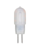 LED lámpa , 12V DC , kapszula , G4 foglalat , 2 Watt , 360°, hideg fehér